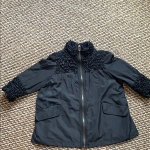 Luii black cropped Coat